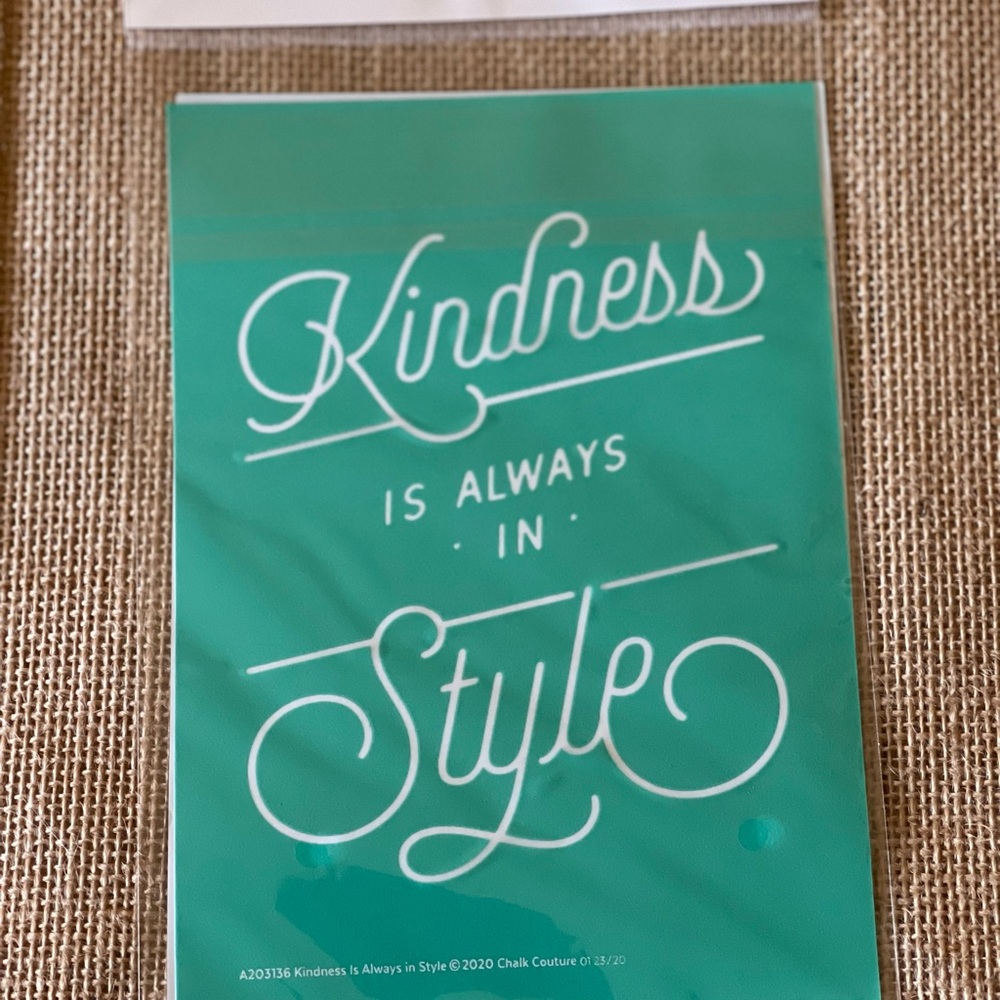 Kindness Is Always In Style